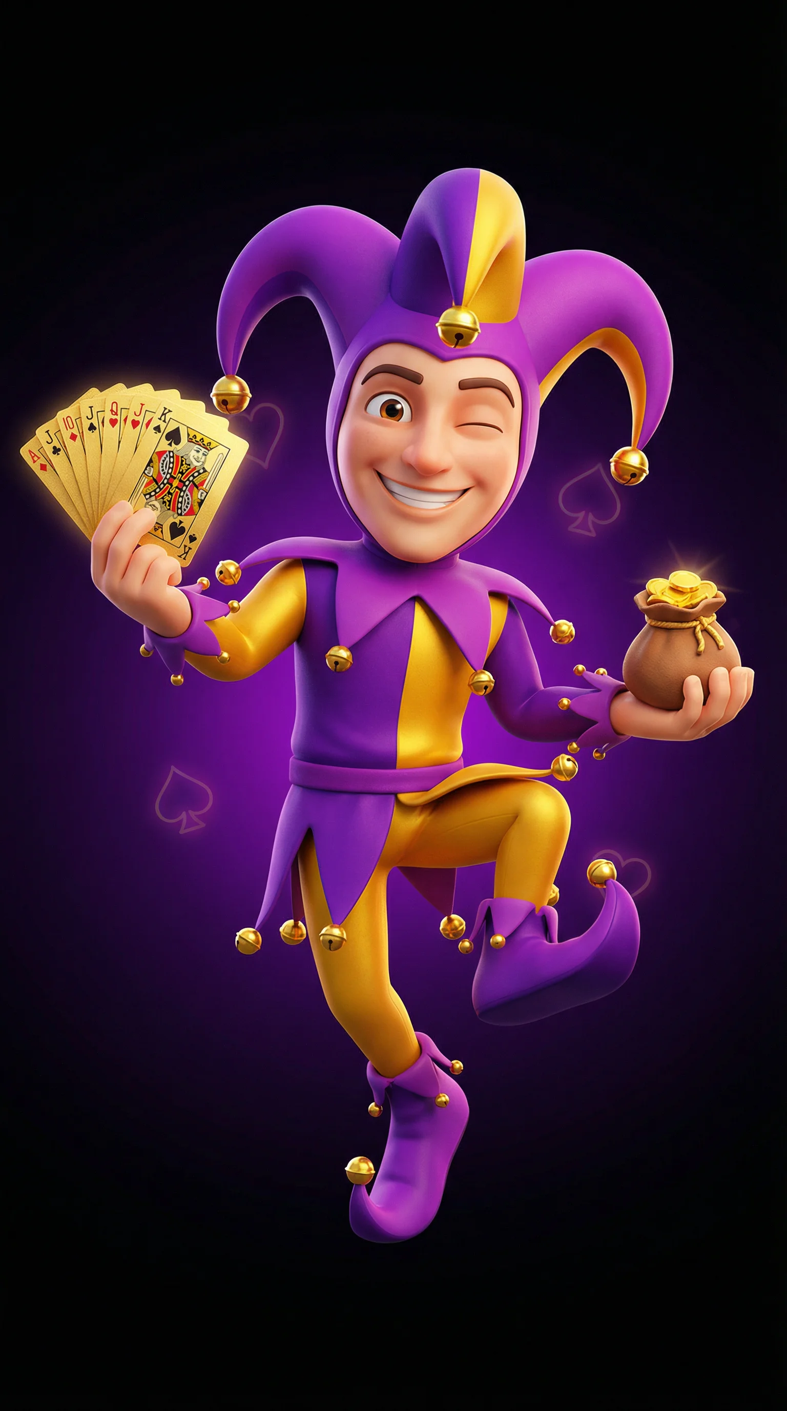 Mascote Joker do betaobet